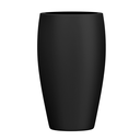 Ver imagem 1 de Vaso de Fibra de Vidro Atenas g 90cm Grande Preto Fosco
