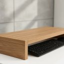 Ver imagem 1 de Suporte Mesa Notebook Impressora 40 x 30 cm 8,5 cm Alt Freij Freijo