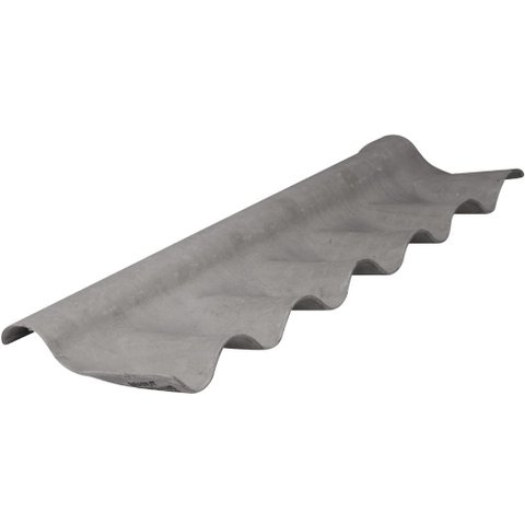 Cumeeira Articulada de Fibrocimento Ondulada 34,9x61,5cm Tmd Inferior - 230087205 - Brasilit Cumeeir
