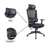 Kit 2 Cadeiras de Escritório Presidente Titan - Preta - 14