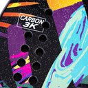 Ver imagem 3 de Raquete Beach Tennis Fibra Carbono 3K Tênis de Praia Yangfit