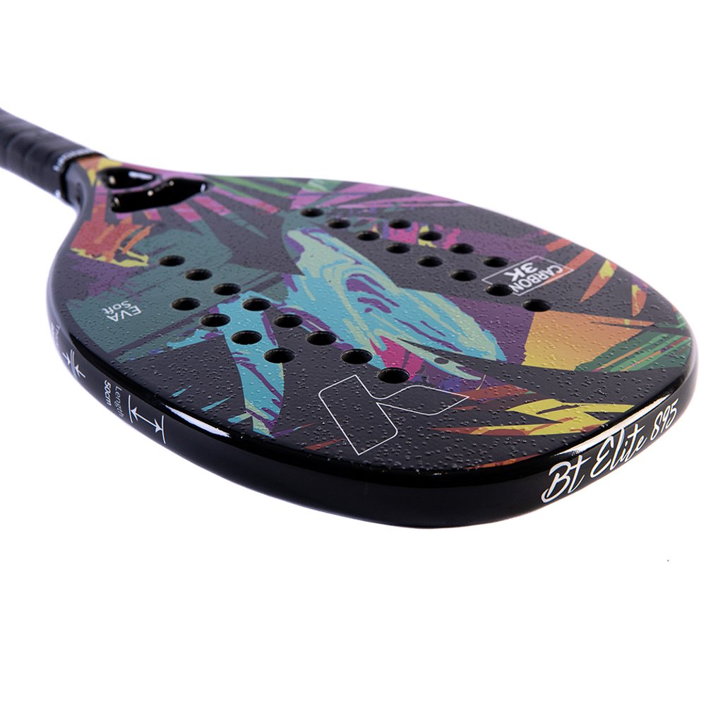 Raquete Beach Tennis Fibra Carbono 3K Tênis de Praia Yangfit - 5