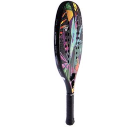 Raquete Beach Tennis Fibra Carbono 3K Tênis de Praia Yangfit - 6
