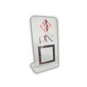 Ver imagem 2 de Expositor Qr Code Pix - Cristal com Rosa