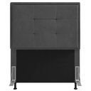 Ver imagem 2 de Cabeceira Cama Box Solteiro Canada 90 Cm Suede Mv Estofados