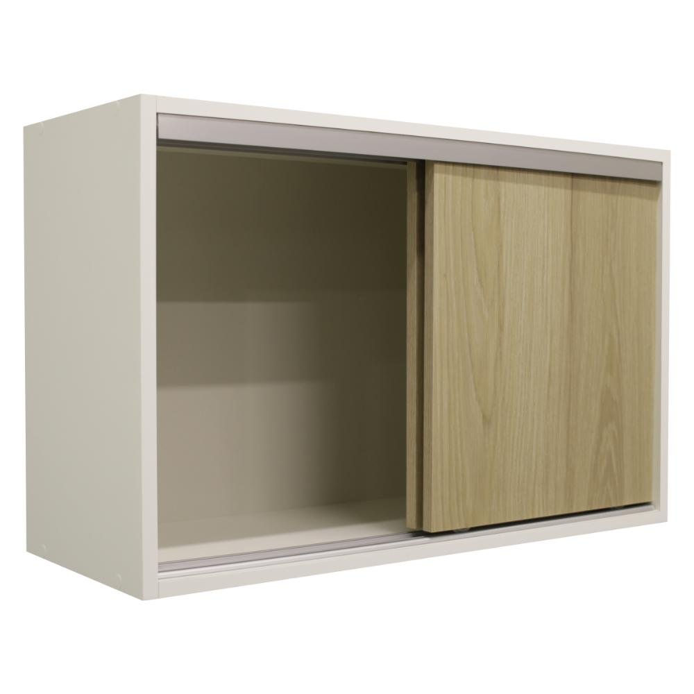 Armário Aéreo Multiuso 70cm 2 Portas de Correr 100% Mdf - 4