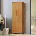 Ver imagem 2 de Armario para Lavanderia Multiuso 2 Portas 143x53 cm Nina Cedro Rudk