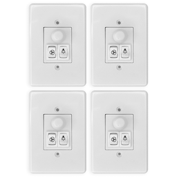 Kit 4 Controle de Ventilador com Acionamento de Lâmpada e Inversão de Sentido Rotação Bivolt 127v/15 - 1
