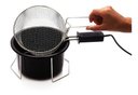Ver imagem 2 de Fritadeira Elétrica Redonda Ipe Cozinhas 1,5 L Tacho Esmaltado 1200w 220v Portátil Voltage:110v:110v