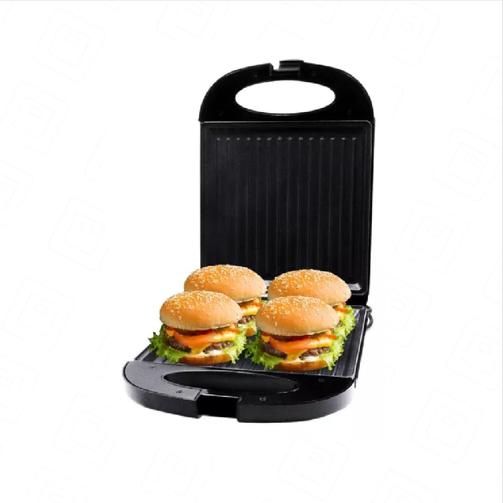 Super Grill Elétrico Sumay Cusine Chapas Antiaderente 1200w-preto - 220v - 6