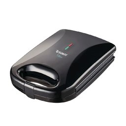 Super Grill Elétrico Sumay Cusine Chapas Antiaderente 1200w-preto - 220v - 1