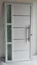 Ver imagem 3 de Porta de Alumínio 210 x 90 Com Vidro - Lambri Simples
