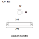 Ver imagem 2 de Fonte para Led 12v 10a Slim