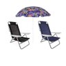Kit Cadeira Summer + Cadeira Reclinável + Guarda Sol Mor - 1
