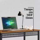 Ver imagem 2 de Escrivaninha para Estudos Mesa Escritório Home Office Estilo Industrial Moderna - Amadeirado