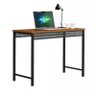 Escrivaninha para Estudos Mesa Escritório Home Office Estilo Industrial Moderna - Amadeirado - 1