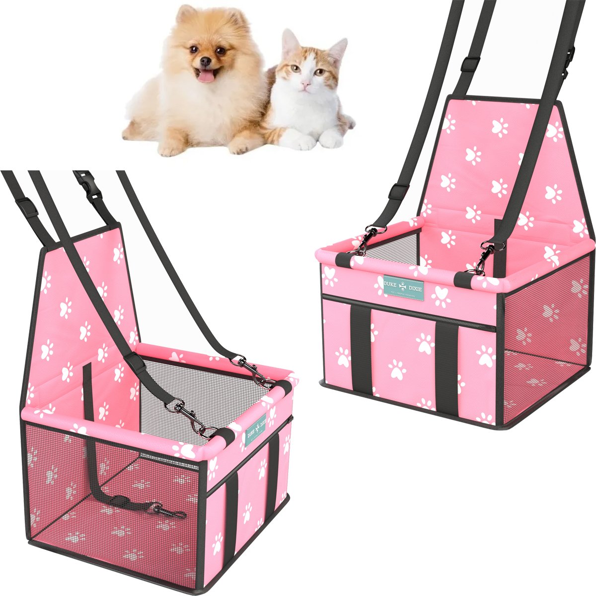 Assento Cadeirinha Cadeira Booster Pet para Carro Cães Gatos