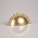 Ver imagem 4 de Puxador Shell Zp4318.955 6,4cm Dourado Matte Zen Design