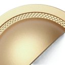 Ver imagem 5 de Puxador Shell Zp4318.955 6,4cm Dourado Matte Zen Design