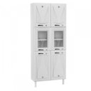 Ver imagem 3 de Paneleiro Duplo 6 Portas com Vidro Star New Telasul