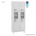 Ver imagem 4 de Paneleiro Duplo 6 Portas com Vidro Star New Telasul