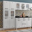 Ver imagem 1 de Paneleiro Duplo 6 Portas com Vidro Star New Telasul