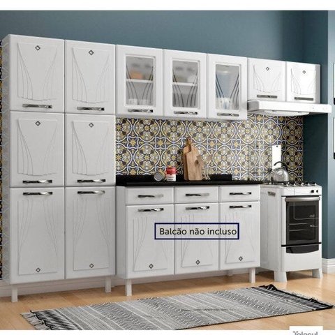 Cozinha Compacta 3 Peças 11 Portas Star New 