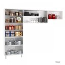 Ver imagem 5 de Cozinha Compacta Modulada 3 Peças 11 Portas Star New Preto/Branco