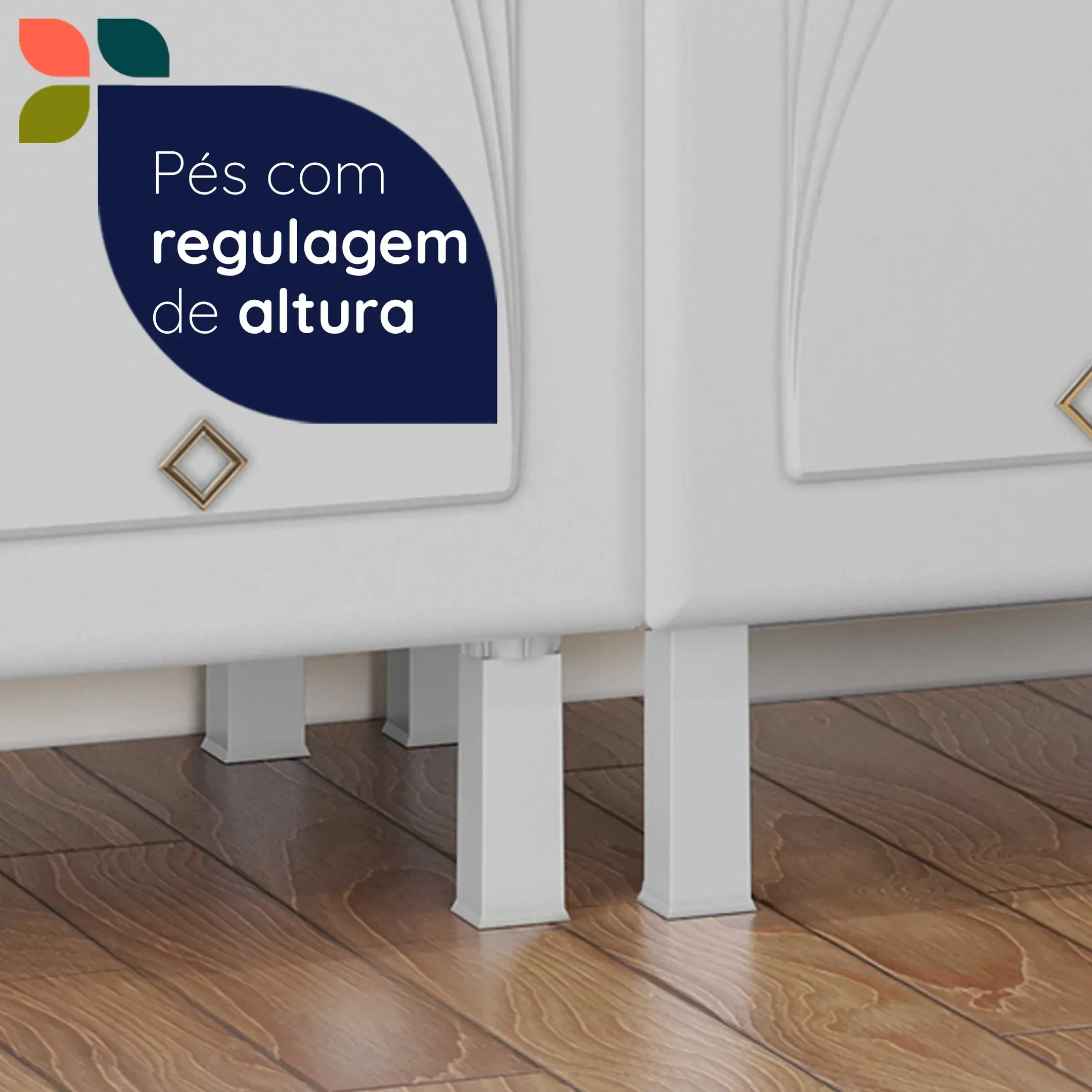 Cozinha Compacta 3 Peças 11 Portas com Vidro Star New - 6