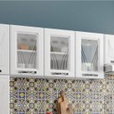 Ver imagem 2 de Armário Aéreo 3 Portas com Vidro Médio Star New 