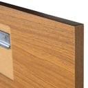 Ver imagem 5 de Cabeceira Kaya Cama Queen 60 Cm X 160 Cm Louro Freijó - Telinha Rattan