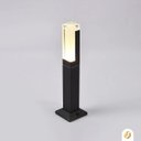 Ver imagem 2 de Poste de Jardim Led Branco Quente 30cm Preto Externo