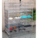 Ver imagem 6 de Carrinho Acrílico de Acessórios e Bijuterias com 9 Gavetas N6 Centauri Acrílicos CAR-AC-N6