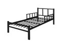 Ver imagem 1 de Cama Solteiro Int. de Tubolar/aço Alojamentos.:preto