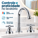 Ver imagem 3 de Misturador para Lavatório C-34 com Bica Alta Móvel