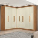 Ver imagem 2 de Quarto Modulado de Canto Madrid com 9 Portas Maxel