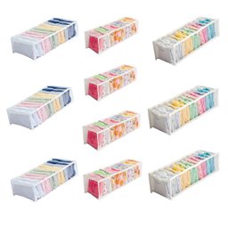 10 Organizadores 4 Colmeia P + 3 Colmeia M + 3 Colmeia G Para Calcinhas Body Camisetas - 1