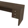 Mesa para Escritório em L com 3 Gavetas Me4106  - 8
