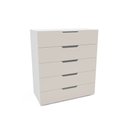 Ver imagem 2 de Cômoda Madri 5 Gavetas Creme/branco - Politorno