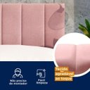 Ver imagem 6 de Cabeceira Casal Estofada Uvaia CabeCasa MadeiraOriginals Rosa