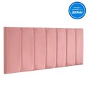 Ver imagem 2 de Cabeceira Casal Estofada Uvaia CabeCasa MadeiraOriginals Rosa