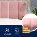 Ver imagem 6 de Cabeceira Casal Estofada Uvaia CabeCasa MadeiraOriginals Rosa