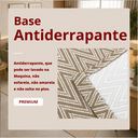 Ver imagem 6 de Tapete Sala Quarto Escritório 100% Algodão Antiderrapante 2,50 x 3,00 Lavável em Máquina Decoração