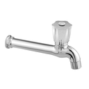 Ver imagem 4 de Torneira Tanque Jardim Cozinha Parede ABS 1058 C-25 ¼ Volta:Prateado