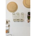 Ver imagem 5 de Adega para 3 Garrafas Organize 260x50x115 Mm 6451 Masutti Copat 6451 - Cinza - 260 X 50 X 115 Mm