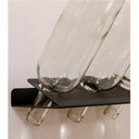 Ver imagem 2 de Adega para 3 Garrafas Organize 260x50x115 Mm 6451 Masutti Copat 6451 - Cinza - 260 X 50 X 115 Mm