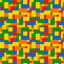 Ver imagem 2 de Papel de Parede Infantil - Lego Arte Destaque 2,50 Metros