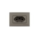 Ver imagem 1 de Placa para Móveis 65x45 com Tomada Margirius Sleek Colors 2p+t 10a Argila
