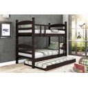 Ver imagem 1 de Treliche Beliche Thor com Cama Auxiliar Madeira Maciça cor Tabaco