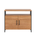 Ver imagem 5 de Balcão 2 Portas Industrial Freijó/preto - Dalla Costa